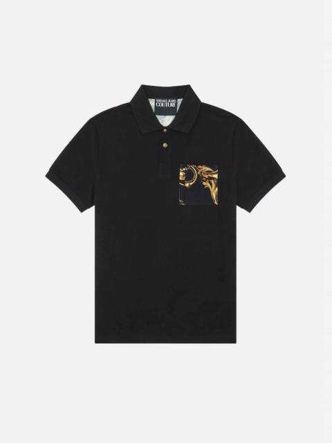 VERSACE JEANS COUTURE Regalia Baroque Polo Shirt