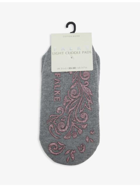 FALKE Cuddle Pads cotton and wool-blend socks