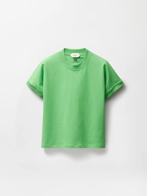 VERSACE Embroidered Stretch Cotton-Jersey T-Shirt