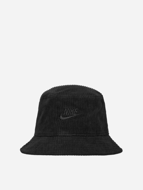 Nike Apex Corduroy Bucket Hat Black