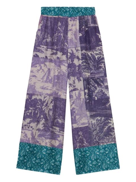 Pierre-Louis Mascia Aloe palazzo pants