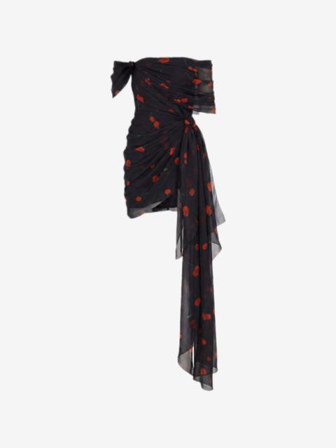 Monse cherry-print mini dress
