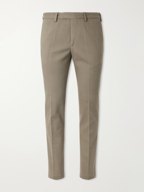 THOM SWEENEY Straight-Leg Cotton-Twill Trousers