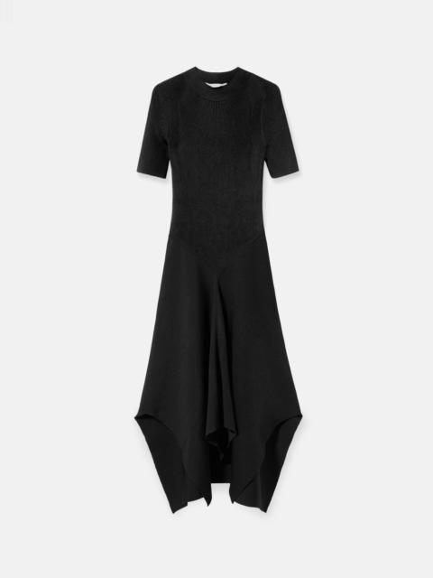 Compact Rib Knit Dress