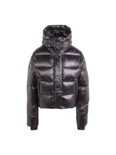 (WMNS) adidas Short Premium Puffer Jacket 'Black' IR7120