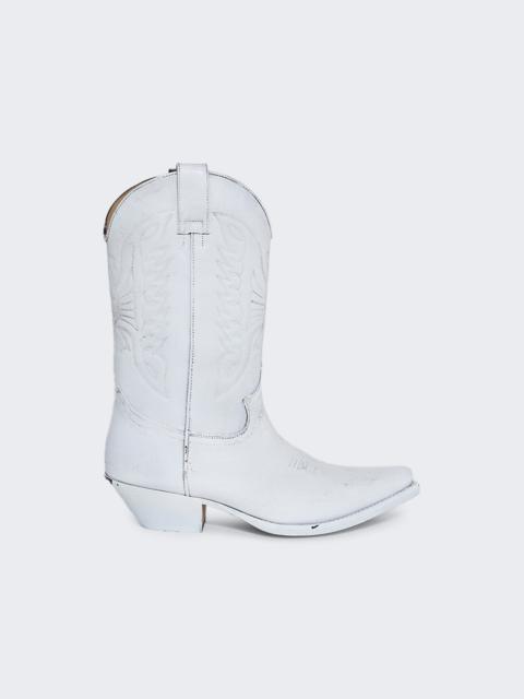 MM6 Maison Margiela Boot Black And White