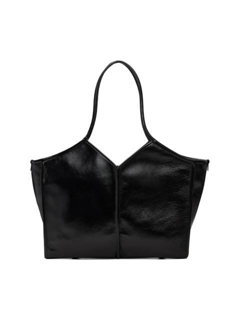 HEREU Black Calella Squared Tote