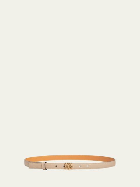 Loewe Anagram Leather Belt