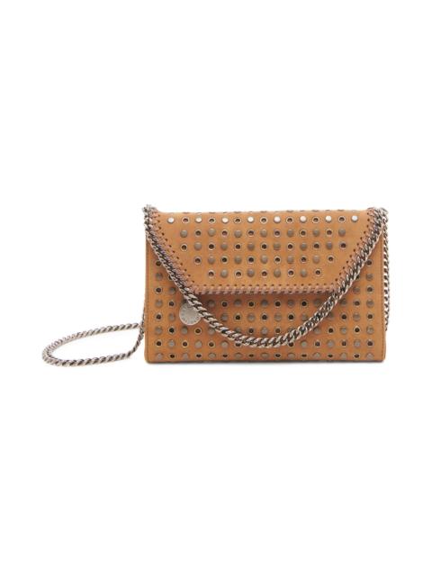 Stella McCartney Women's Falabella Studded Eyelet Chain Wallet - Brandy