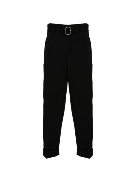 Jil Sander wool cropped trousers