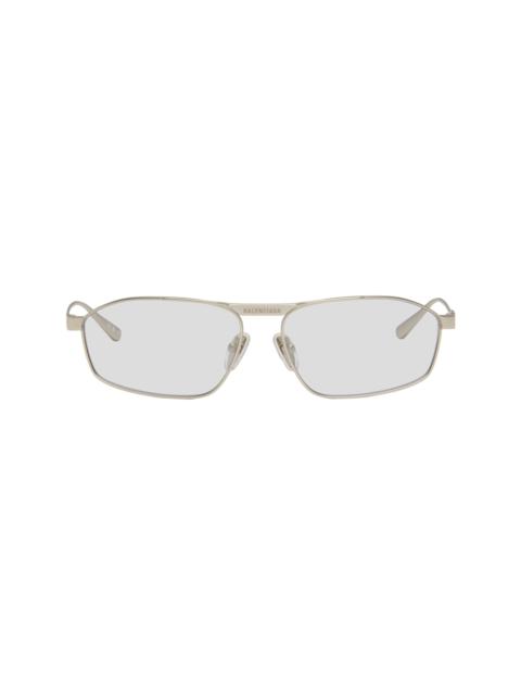 BALENCIAGA Silver Tag 3.0 D-Frame Sunglasses