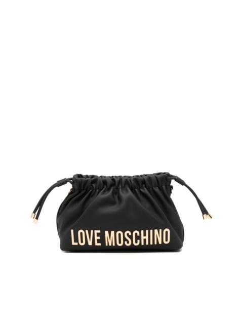 Moschino drawstring clutch bag