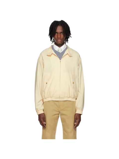 AURALEE Off-White Super Fine Tropical Wool Jacket