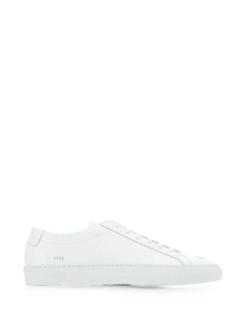 Common Projects Trainers Leather White "Originals Achilles" Low Sneake