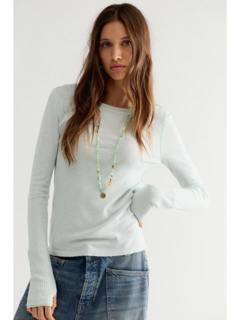 FREE PEOPLE We The Free Tinsley Long Sleeve Top