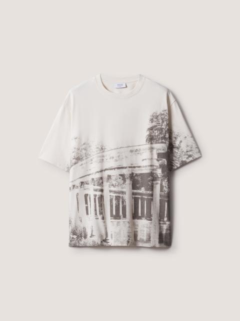 Maison Kitsuné PARC MONCEAU OVERSIZE TEE-SHIRT