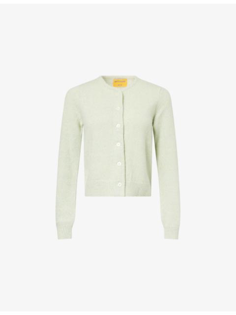 GUEST IN RESIDENCE Ava Round-Neck Cashmere And Silk Cardigan