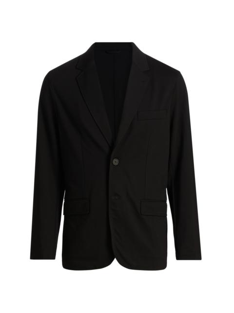 EMPORIO ARMANI Men's Horizontal Textured Soft Jacket - Black Beauty