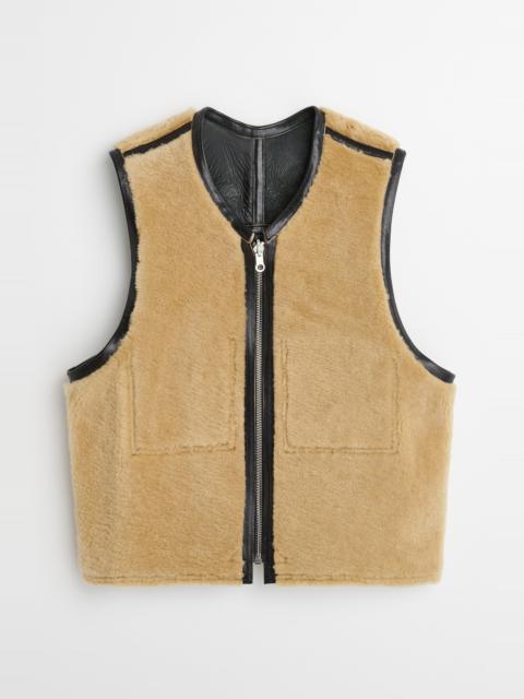 Our Legacy Reversible Shearling Black/Brown