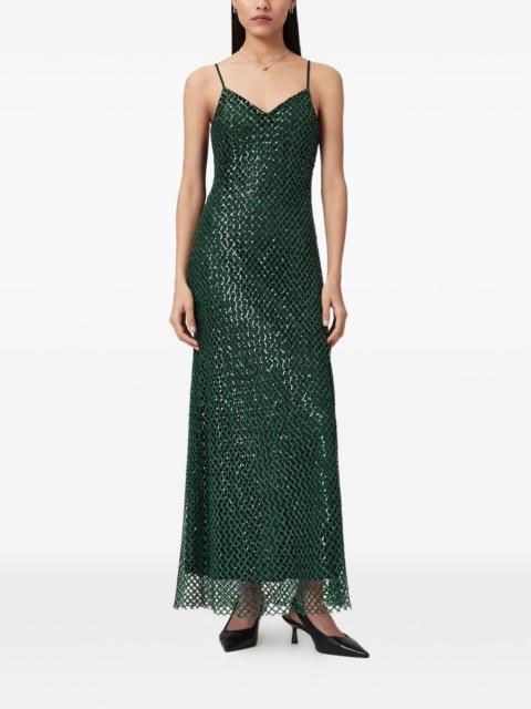 ALLSAINTS Chantelle spaghetti-strap maxi dress