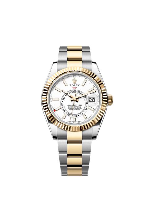 ROLEX Oyster, 42 mm, Oystersteel and yellow gold