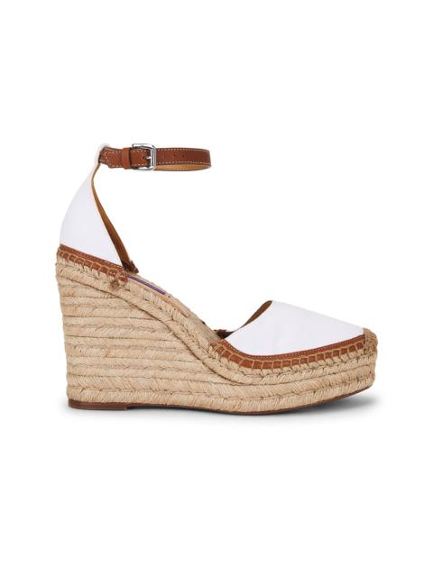 Ralph Lauren Parson Espadrille Wedge