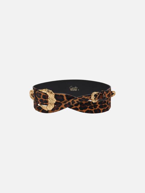 CAMILLA STUDDED BUCKLE BELT