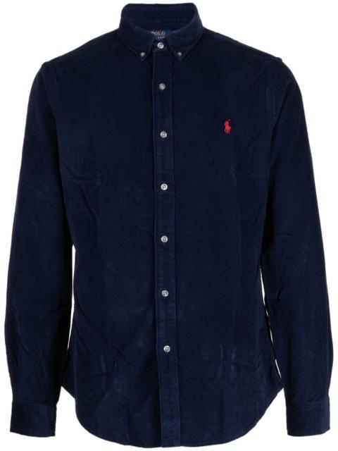 Polo Ralph Lauren logo-embroidered cotton shirt