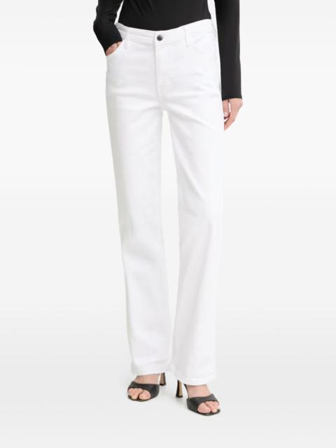 GUESS USA logo-patch straight-leg jeans