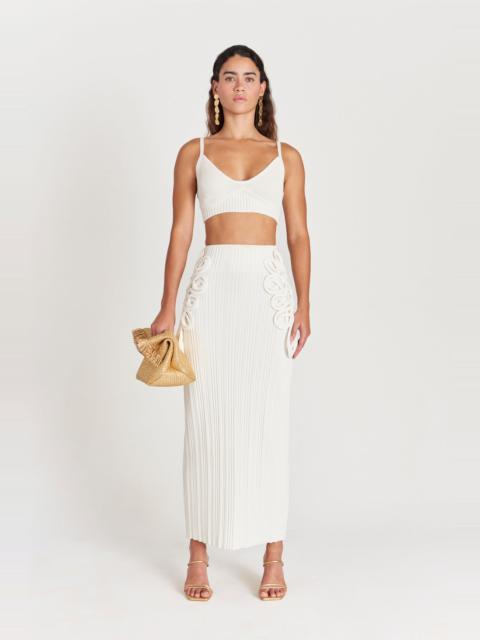 Cult Gaia CHASINA KNIT SKIRT