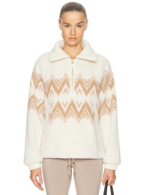 VARLEY Hendrik Half Zip Sherpa Sweatshirt