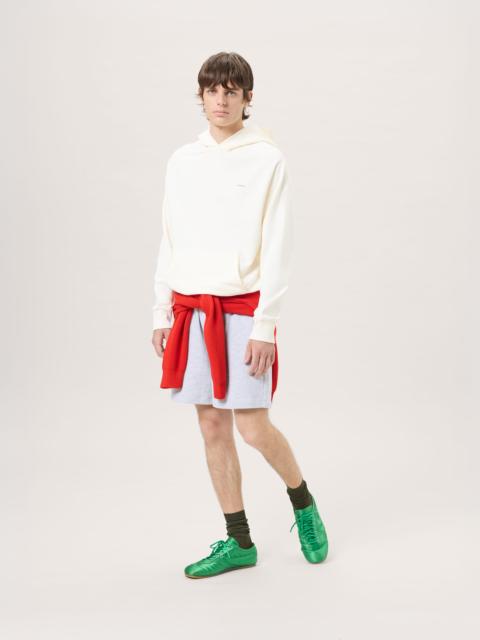 PANGAIA Mens Midweight Logo Hoodie - Soft Void