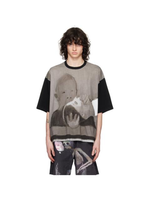Black & Gray UC1D4807-1 T-Shirt
