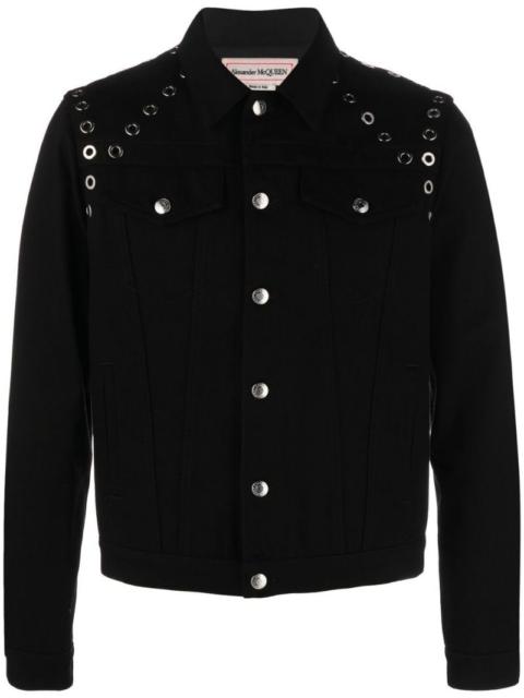 Alexander McQueen studded denim jacket