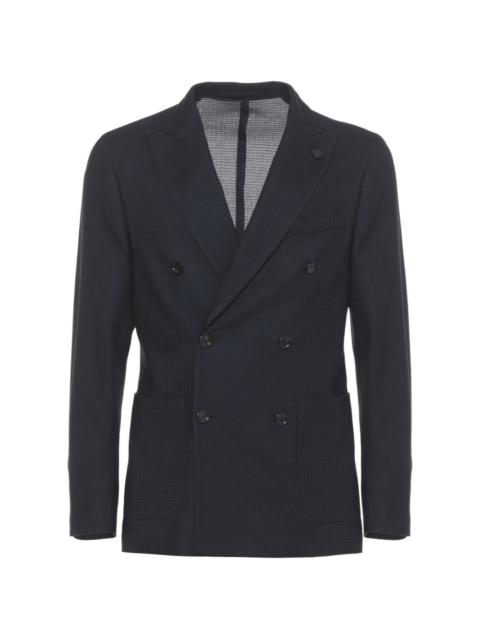 LARDINI double-breasted blazer