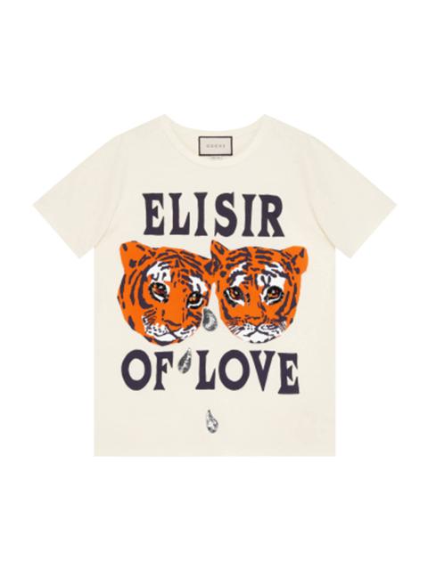 GUCCI Gucci Oversized Tiger T-Shirt 'Multicolor'
