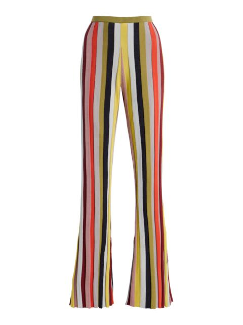 THIRD FORM Exclusive Rythym Striped Knit Pants stripe