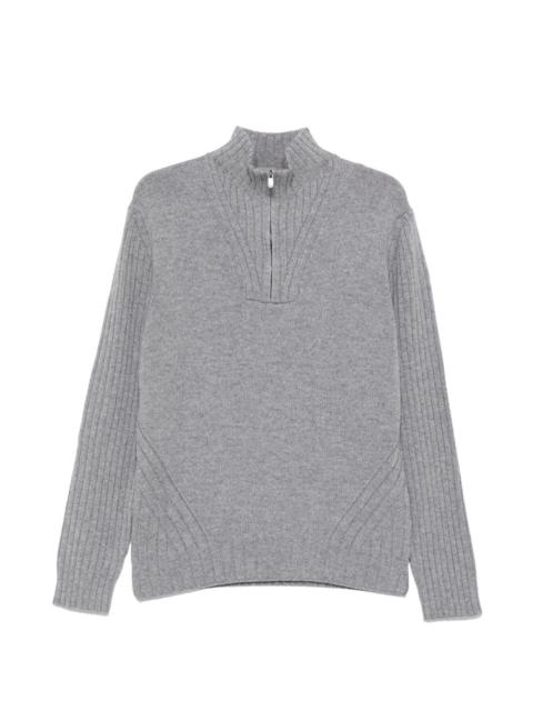 CORNELIANI half-zip sweater