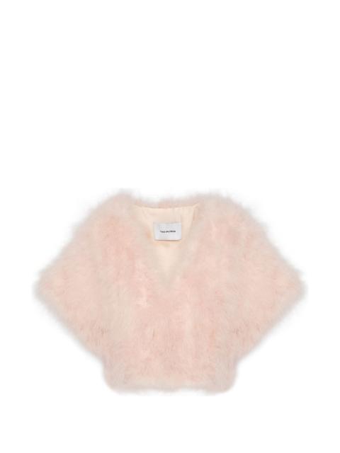 Yves Salomon hook-and-eye-fastening jacket