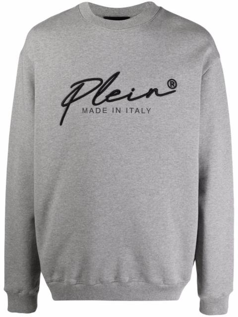 signature logo-print sweatshirt