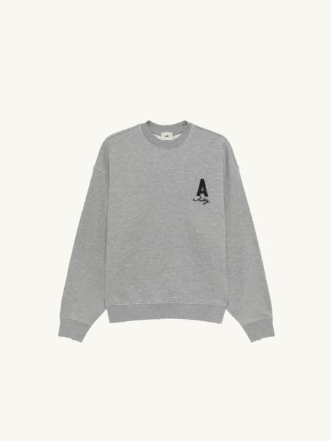 AUTRY HERITAGE SWEATSHIRT WITH WASHED EFFECT UNISEX