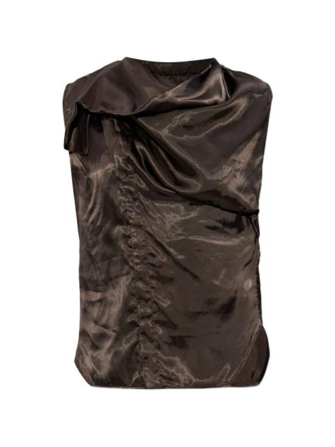 Rick Owens Island ruffled top