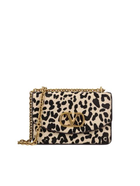 Valentino leopard-print VLogo shoulder bag
