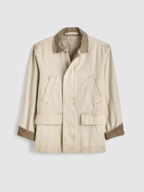 Madewell Field Jacket in Cotton Canvas