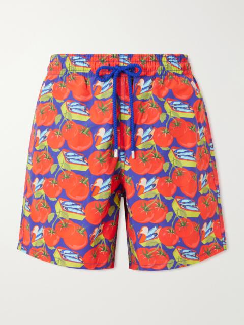 Vilebrequin Moorea Straight-Leg Mid-Length Printed Recycled Swim Shorts