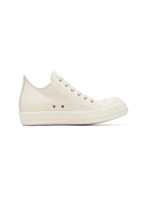Rick Owens Off-White Temple Low Sneaks Sneakers