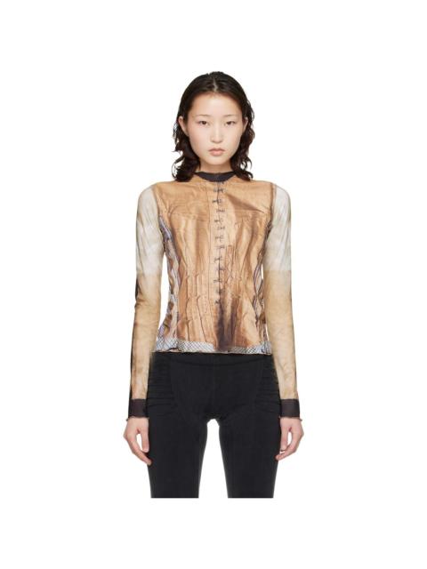 KNWLS Blue Halcyon Top