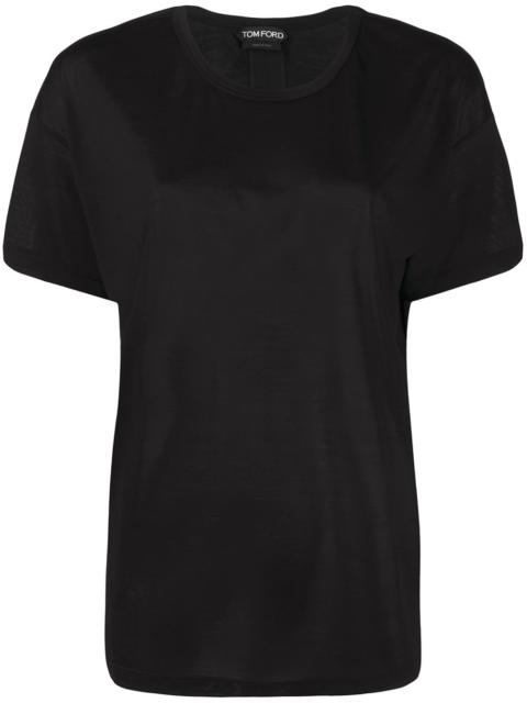 TOM FORD logo-patch short-sleeved T-shirt