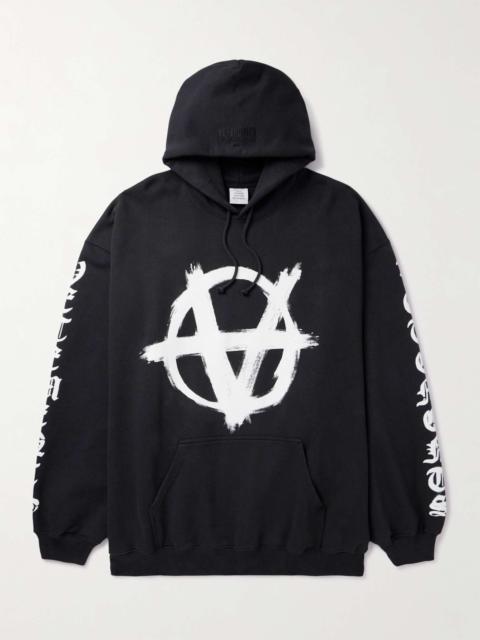 Logo-Print Cotton-Jersey Hoodie