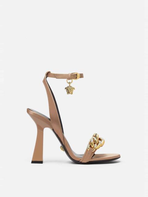 VERSACE Medusa Chain High Heel Sandals